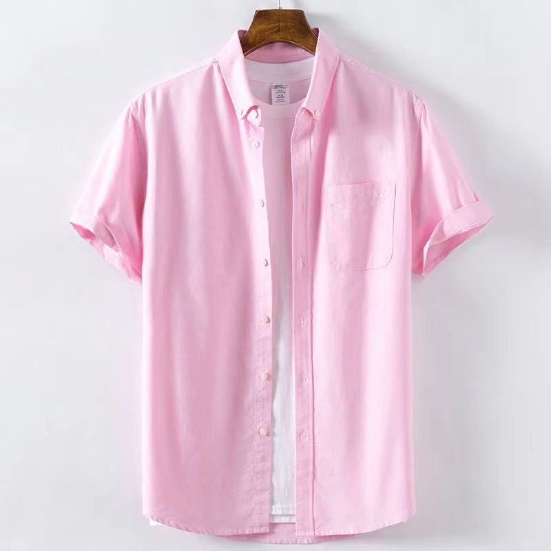 Áo Sơ Mi Nam Công Sở, Trơn, Nhiều Màu, Trắng, Xanh, Hồng, Xám, Đẹp, Trang nhã và Lịch sự