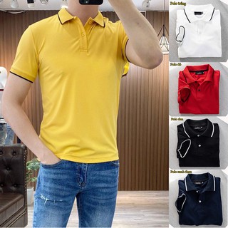 Áo polo nam , áo thun nam phong cách Hàn {FREESHIP} vải gai cá sấu