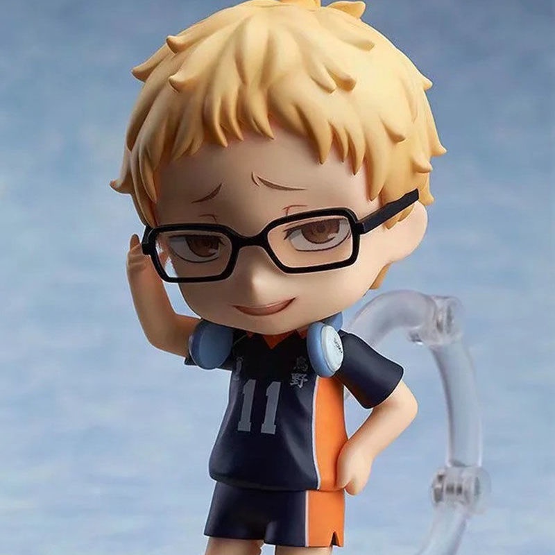 Nendoroid Mô Hình Nhân Vật Kei Tsukishima #161 anime haikyuu!! Mô Hình Nhân Vật Anime Xinh Xắn Dùng Trong Trang Trí