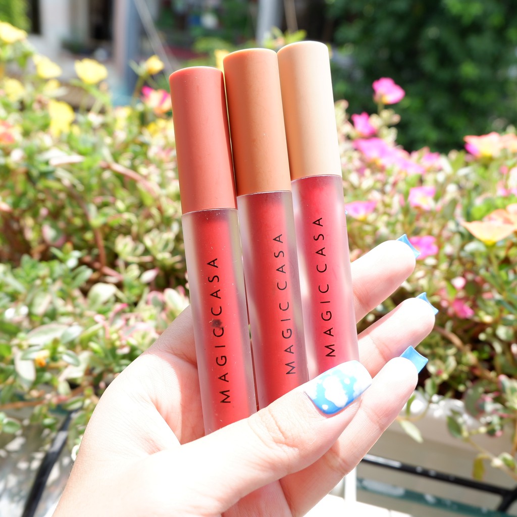 Set Son Kem Lì Magic Casa Love Lip Glaze Nội Địa Trung có 2 tone NPP Shoptido | BigBuy360 - bigbuy360.vn