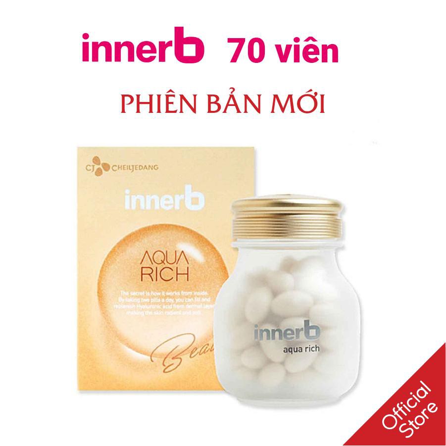 Viên Uống Cấp Nước Và Collagen InnerB Aqua Rich Double Up 70 viên