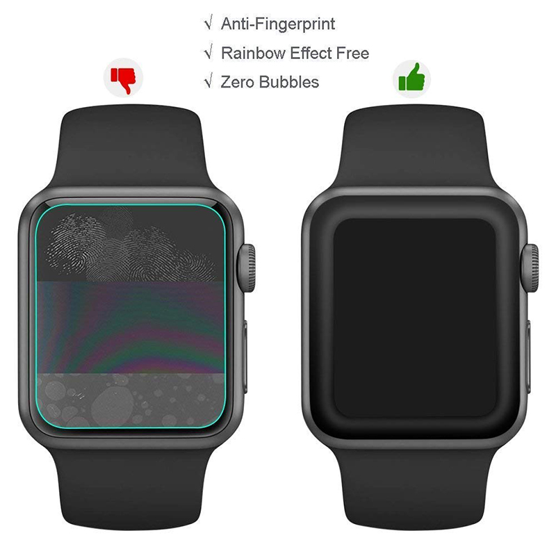 Phim dán bảo vệ 3d mặt đồng hồ Apple Watch 38mm 42mm 7 SE 6 5 4 3 2 1 40mm 44mm