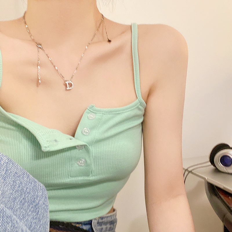 Vòng cổ Mặt Chữ D Phối Dây Xích Phong Cách Hàn Quốc Thời Trang Cao Cấp Cho Nữ