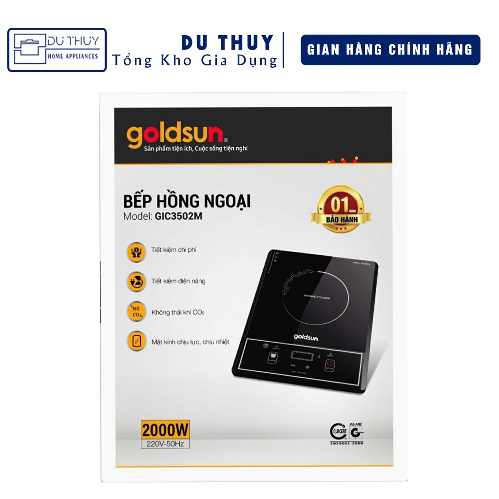 Bếp hồng ngoại Goldsun GIC3502M