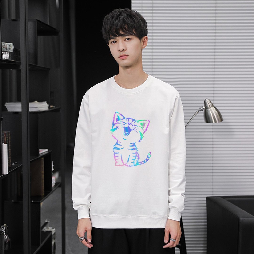 Áo Sweater Mèo Cười  Phản Quang Cao cấp