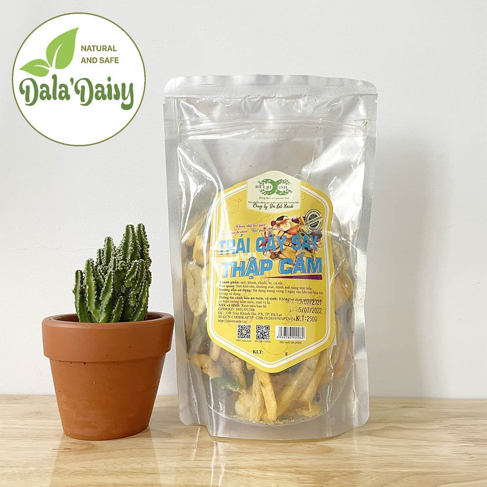 Trái cây sấy thập cẩm 250g - Đà Lạt Xanh