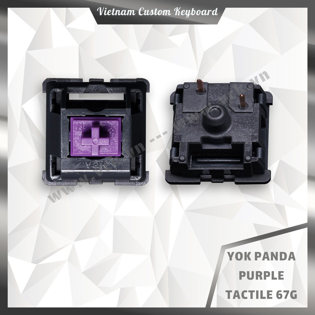 YOK Panda Switch | Mint | Polar | Red | Trash | Purple | Dùng Cho Bàn Phím Cơ | VCK