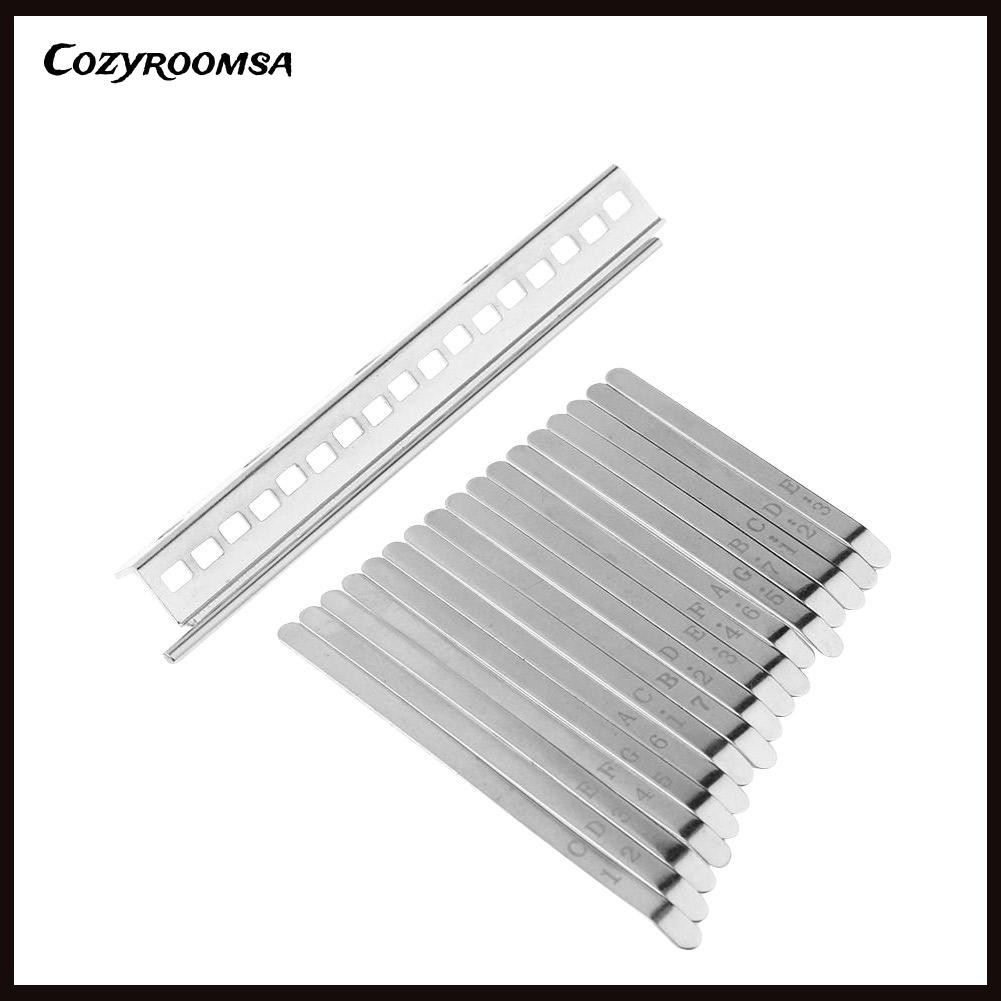 Bộ đàn kalimba 17 phím tự làm với búa chỉnh âm