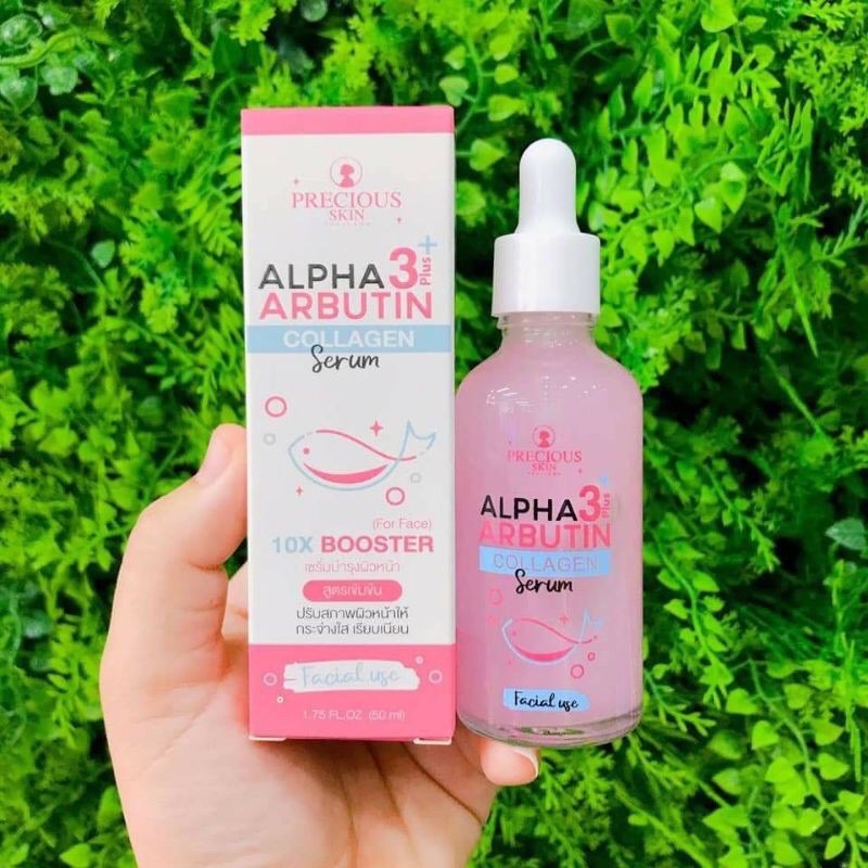 Serum Collagen Tươi ALPHA ARBUTIN 3+ Plus Dưỡng Trắng Da, Chống Lão Hoá