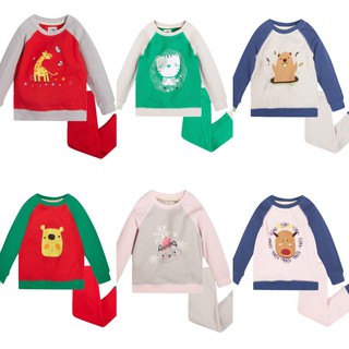 Lullaby bộ pijama raglan bé trai/ bé gái