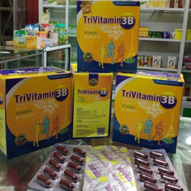 TRIVITAMIN 3B bổ sung Vitamin (B1, B6, B12)