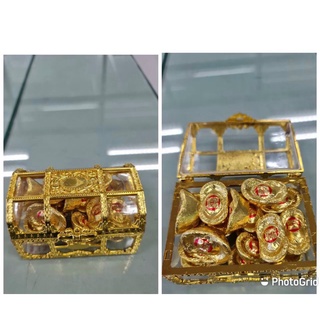 Kẹo socola rương vàng dạng thỏi 120g