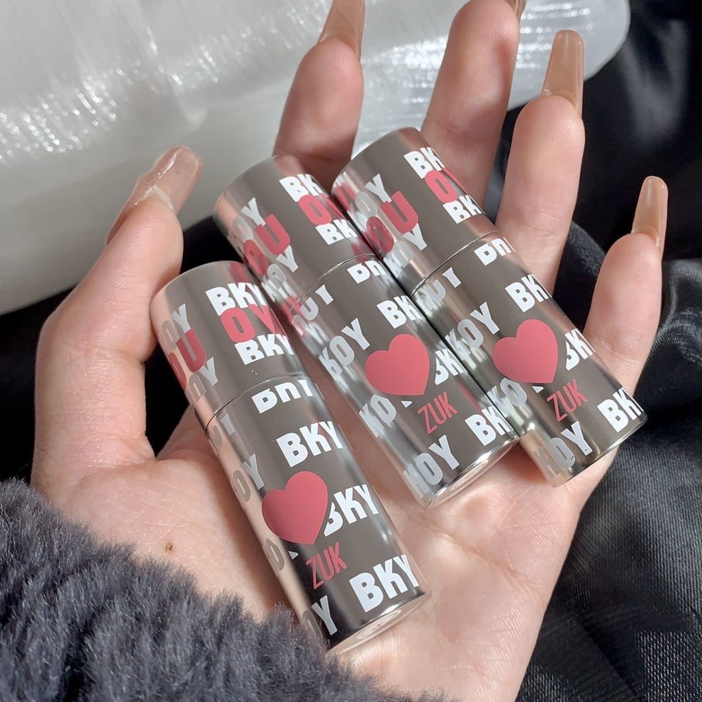 Son Môi Zuk 8 Màu Tùy Chọn Lâu Trôi Chống Thấm Nước Cao Cấp