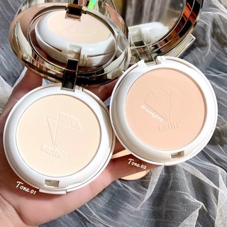 Phấn nền trang điểm 2 tầng Karite Glow