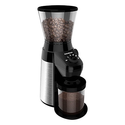 Máy xay cà phê chuyên nghiệp Kahchan CG9129 - Đen bạc, 150W, 12-18 cốc