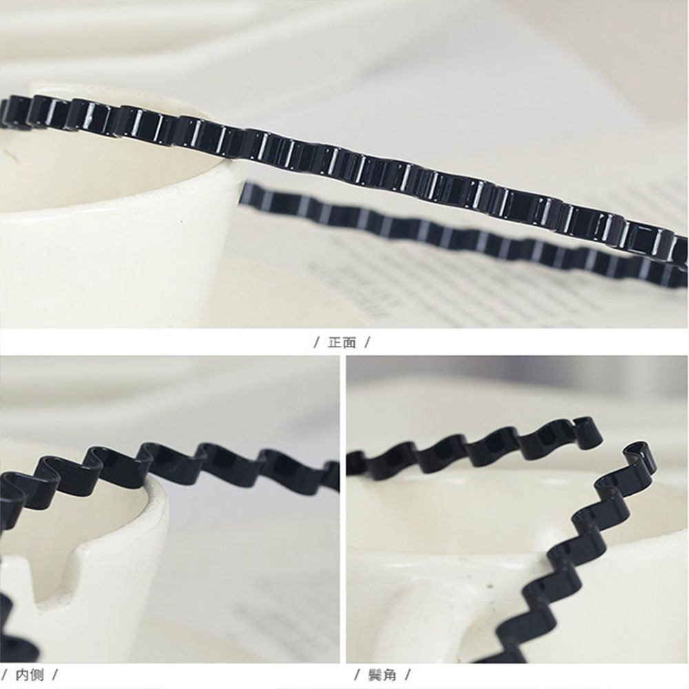 Băng đô cài tóc kim loại phong cách thể thao năng động thời trang