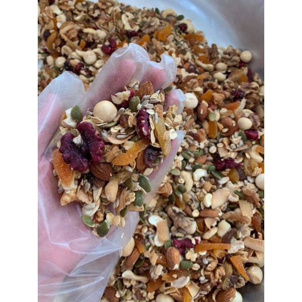 Granola Siêu Hạt vị Truyền thống siêu ngon 500gram