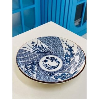 Set 4 đĩa sứ phong cách Nhật Bản