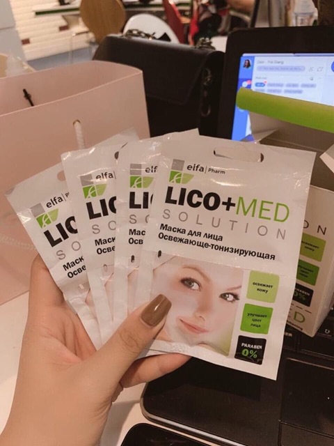 MẶT NẠ LICO+MED. Set 2 gói