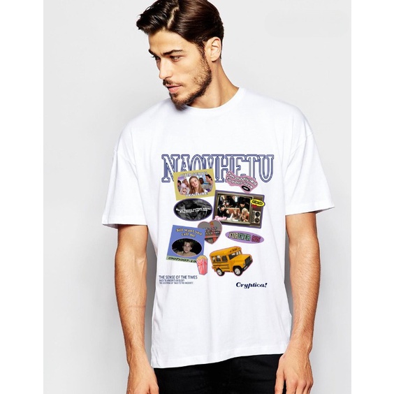 Áo Thun Tay Lỡ Unisex Form Rộng Forever 90s