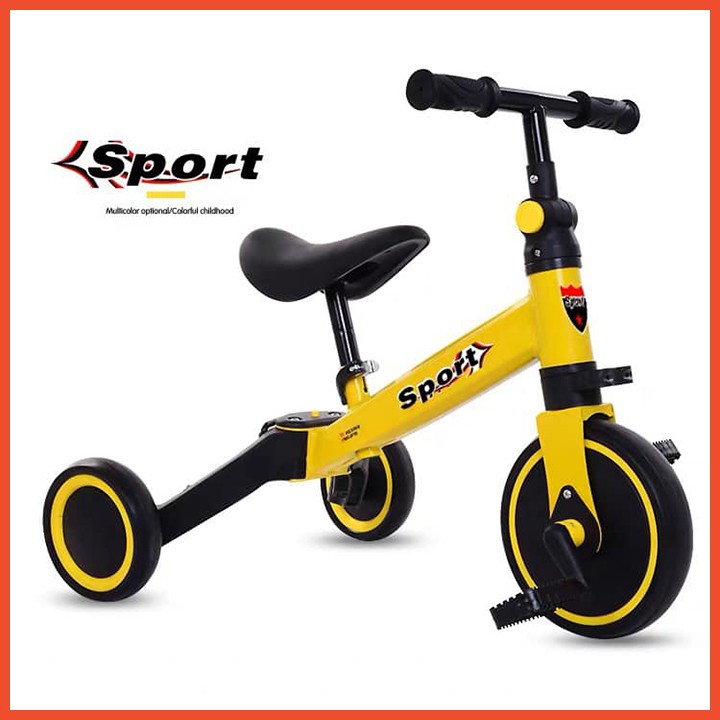 Xe thăng bằng – xe đạp 3 bánh đa năng – có bàn đạp kết hợp xe chòi chân Sport