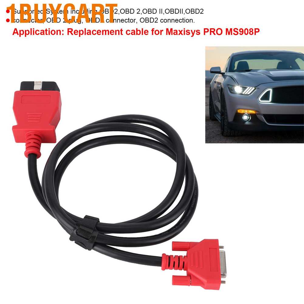 1 cáp kiểm tra lỗi 26Pin OBD2 cho máy tính Autel Maxisys PRO MS908P