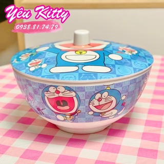 Tô nắp Hello Kitty Doraemon