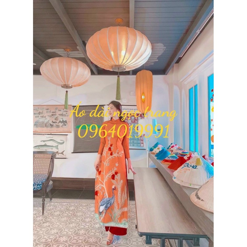 ÁO DÀI THIẾT KẾ - ÁO DÀI TƠ ÁNH LÓT TƠ TẰM