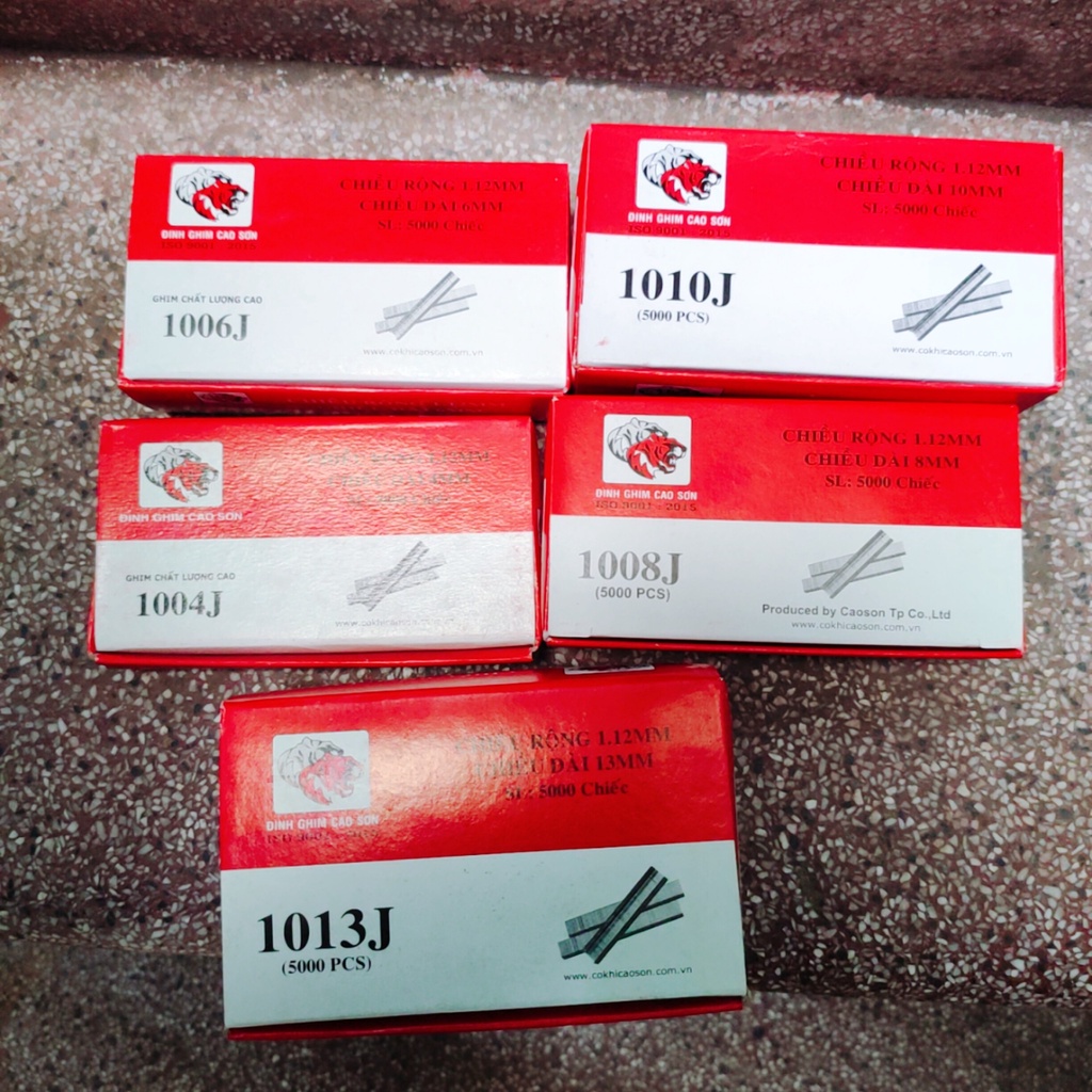 Súng ghim hơi U 1013 và phụ kiện, súng ghim gỗ, ghim yên xe máy