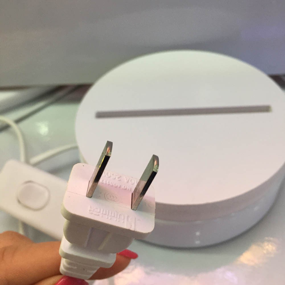 Đèn ngủ bóng LED 3D họa tiết thẻ bài Sakura trong suốt độc đáo