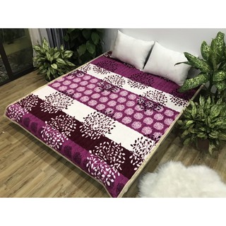 Thảm lông cừu mẫu hoa 2*2,2m