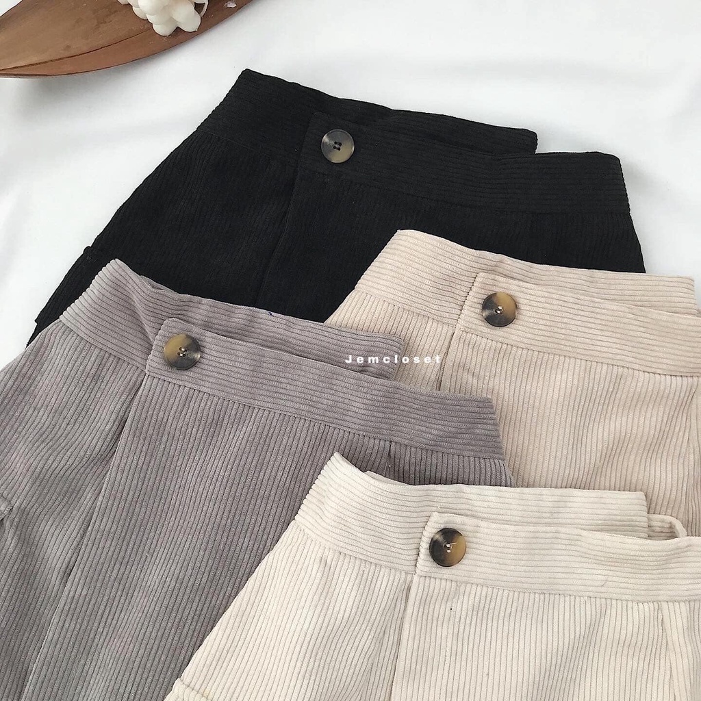 Chân Váy Chữ A Nữ Xinh JEM CLOSET Chân Váy Ngắn Túi Hộp Lệch Vạt Bokso Phong Cách Thời Trang Basic Năng Động Mix Đồ 3385