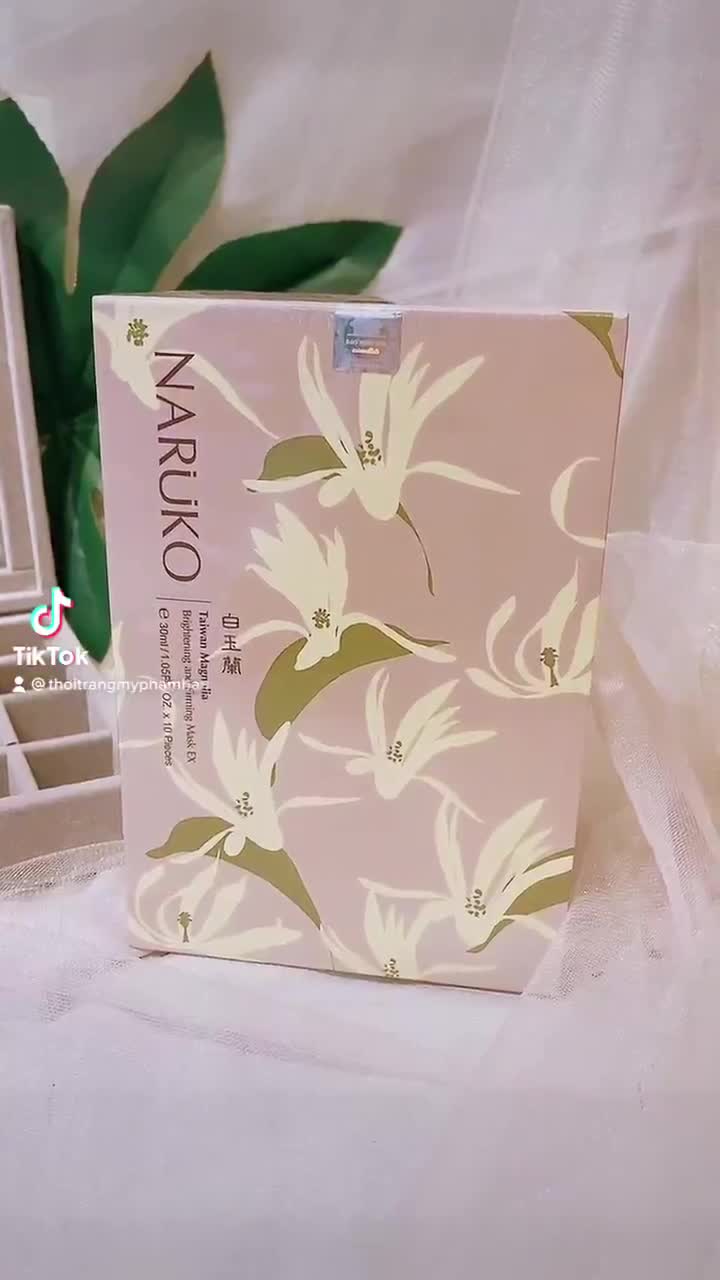  Mặt Nạ Naruko Bạch Ngọc Lan Dưỡng Trắng Taiwan Magnolia Brightening and Firming Mask | BigBuy360 - bigbuy360.vn