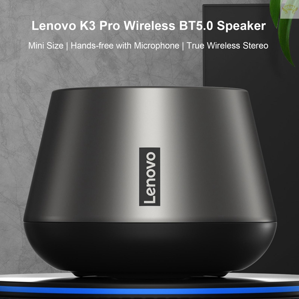 Loa Không Dây Lenovo K3 Pro BT5.0 Có Thể Sạc Lại Bằng Cổng USB