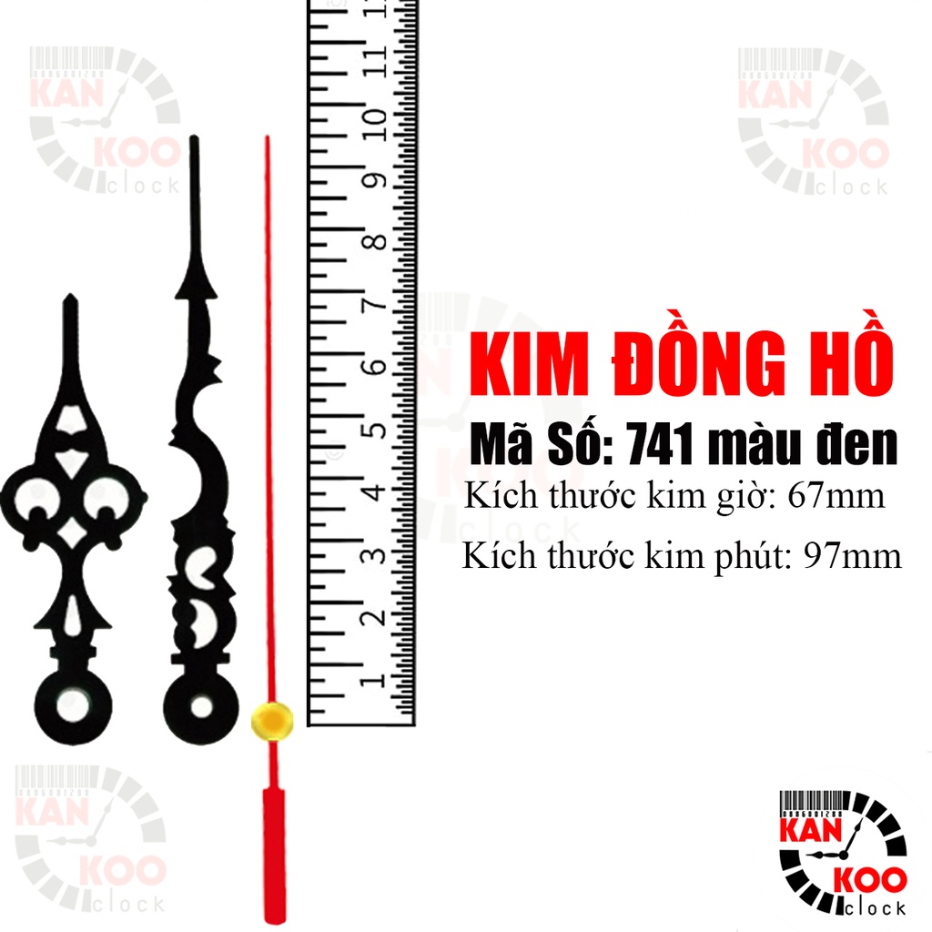 Kim đồng hồ treo tường mã số 741