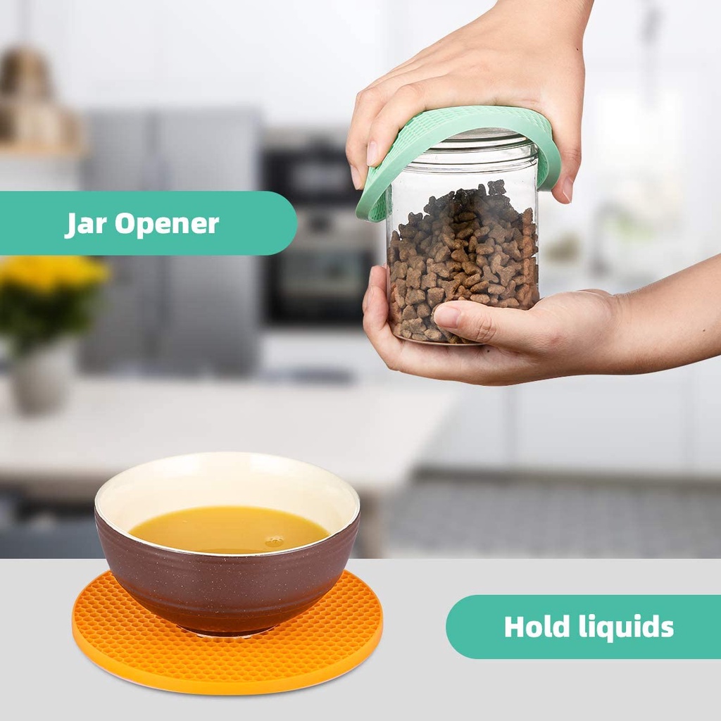 Tấm lót nồi bằng silicon cách nhiệt chống trượt chống bỏng đa năng