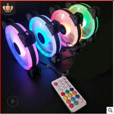 [Mã ELFLASH3 hoàn 10K xu đơn 20K] Fan CoolMoon RGB V4 ( Quạt Tản Nhiệt ) Đồng Bộ Theo Main Cực Hot