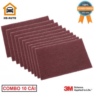 Combo 10 Miếng Nhám Scotch Brite 3M 07447