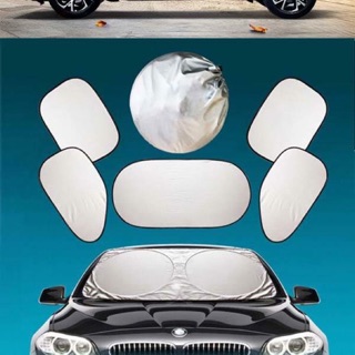 Bộ che nắng ô tô 6 món xếp gọn
