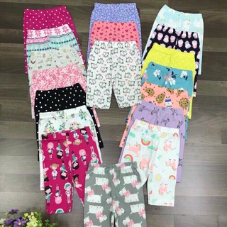 Quần legging hè vải xuất dư xịn mềm