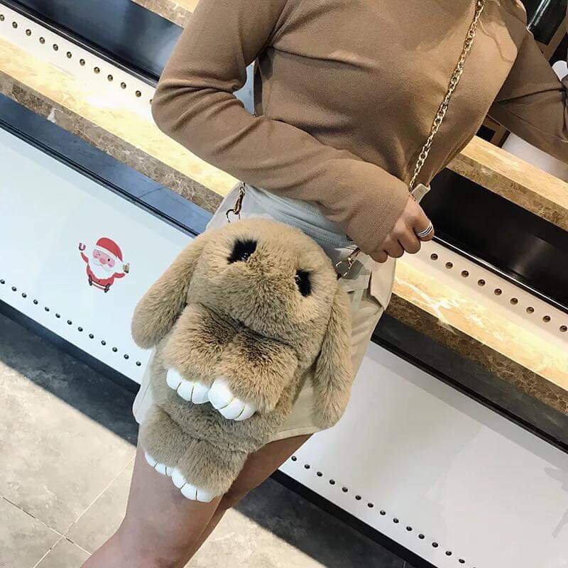 Túi thỏ bông cực dễ thương