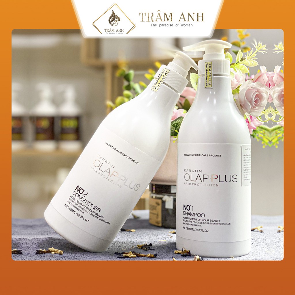 Dầu Gội - Dầu Xả Olap Plus 800ml Ngăn Ngừa Tóc Gãy Rụng - Phục Hồi Tóc | BigBuy360 - bigbuy360.vn