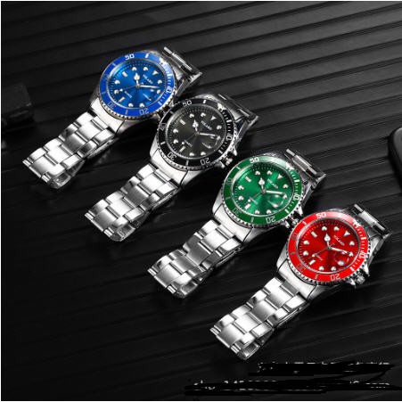 Đồng hồ nam dây thép YOLAKO đẳng cấp phái mạnh