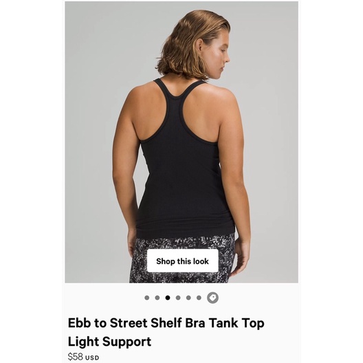 Áo Tank Bra Tập Gym - Yoga Nữ Ebb To Street Shelf Bra Tank Top - Áo Lót Thể Thao Cao Cấp Nâng Đỡ Ngực Có Sẵn Mút