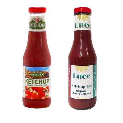 Sốt Tương Cà Ketchup Hữu Cơ Bio Idea/ Luce 500g
