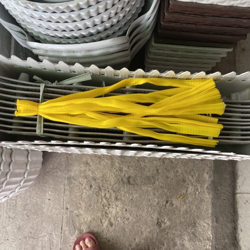 Túi lưới bọc lan, trái cây dài 40cm rộng 30-35cm combo 5 cái