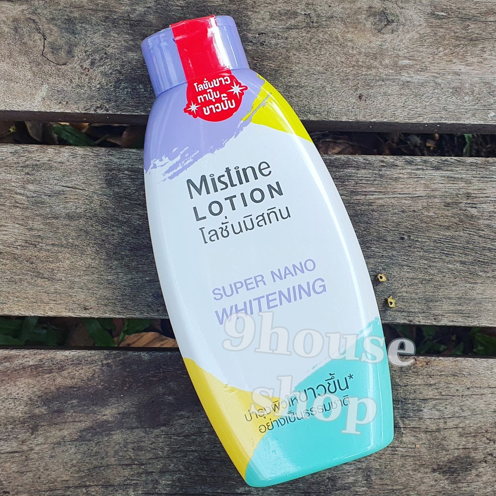 01 Chai Sữa Dưỡng Thể Trắng Da Mistine Lotion Super Nano Whitening 250ML Thái Lan