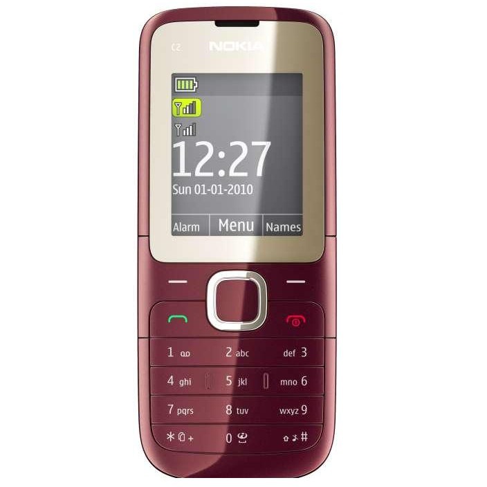 ĐIỆN THOẠI GIÁ RẺ NOKIA C2-00 2 SIM CHÍNH HÃNG kèm pin, sạc