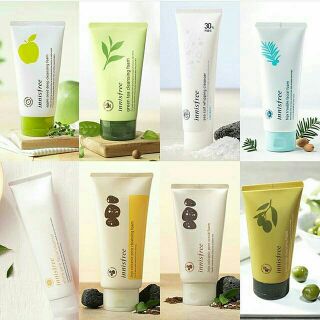 List sữa rửa mặt Innisfree đang được sale 1+1