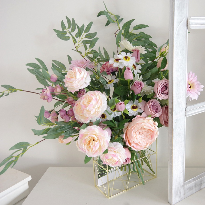 Dây lá liễu nhân tạo bằng lụa dùng cho trang trí 1m/7m DIY